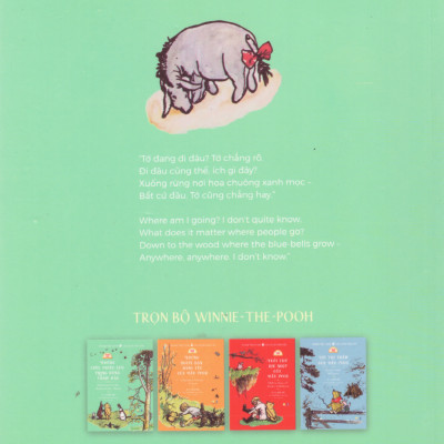 Gấu Pooh xinh xắn - Những cuộc phiêu lưu trong rừng trăm mẫu (Song ngữ Anh - Việt), tặng kèm file nghe