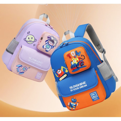 SUN EIGHTB B-3535 Balo mẫu giáo, Cặp sách học sinh mầm non nhiều họa tiết