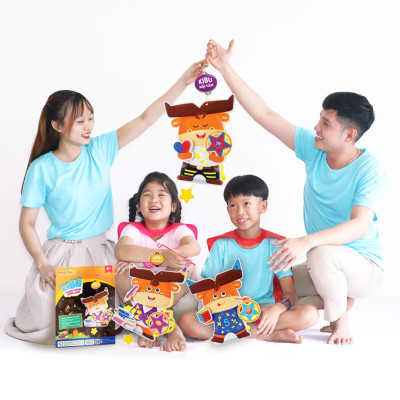 Lồng đèn trung thu Happy Kibu - Lồng đèn sáng tạo - Kibu thông minh ngôn ngữ