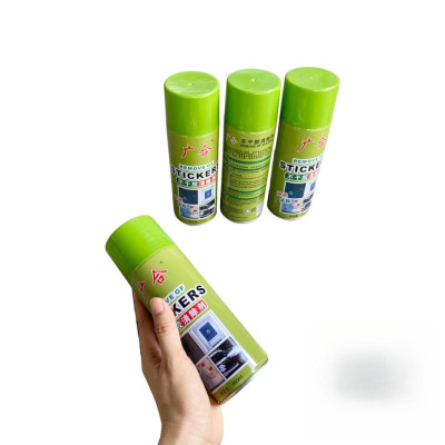 Chai vệ sinh 260ml sơn bám, băng keo trang trí nhà cửa, sticker trẻ con dán bừa bãi cho Gia đình