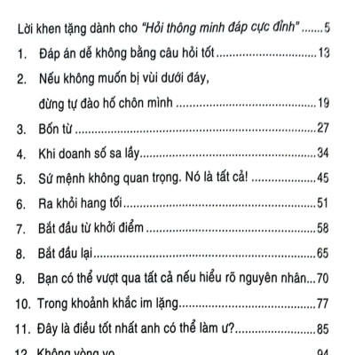 Hỏi Thông Minh - Đáp Cực Đỉnh (Tái Bản 2023)