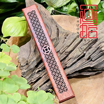 Hộp Gỗ Xông Nhang Trầm Hương Không Tăm