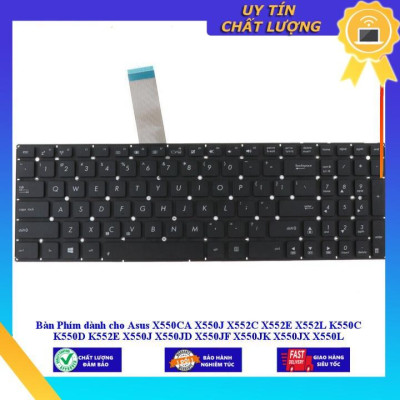 Bàn Phím dùng cho Asus X550CA X550J X552C X552E X552L K550C K550D K552E X550J X550JD X550JF X550JK X550JX X550L X550LA - Hàng Nhập Khẩu New Seal