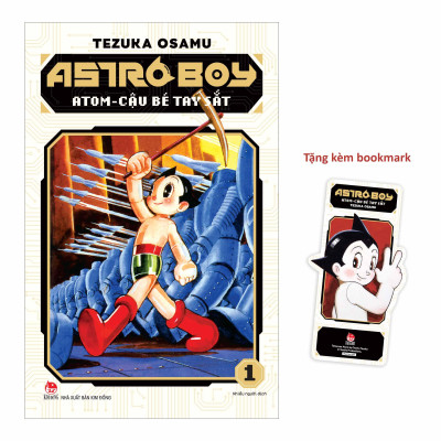 Sách - Astro Boy - Atom-Cậu Bé Tay Sắt - Tập 1 - Tặng Kèm Bookmark