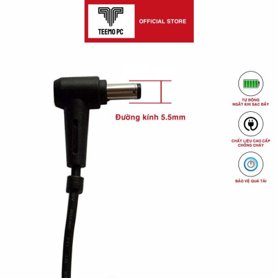 Sạc Tương Thích Cho Laptop Asus K455 K455L K455La K451 - Sạc Tương Thích Cho Vuông - Hàng Nhập Khẩu New Seal TEEMO PC TEAC265