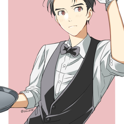 Tranh poster Yuri On Ice khổ A4 combo 5 tấm khác nhau 