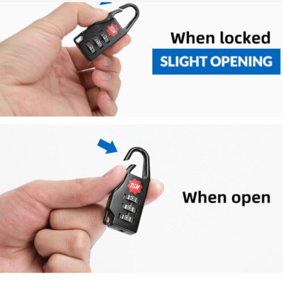 Khóa chống trộm cho tất cả các loại hành lý như balo, túi xách du lịch ,vali kéo hàng cao cấp chất lượng cao