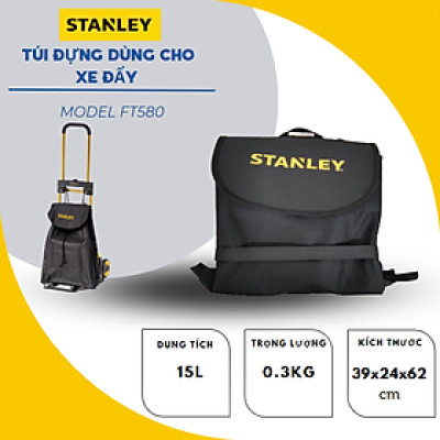 Túi đựng Stanley có nắp đậy, chất liệu vải dù dùng cho xe đẩy hàng gấp gọn Stanley