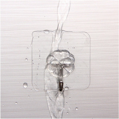 Combo 5 Móc Treo Dán Tường KhoNCC Hàng Chính Hãng - Chịu Lực 5kg - Bề Mặt Mịn Nhẵn Đạt Hiệu Quả Nhất - KhoNCC-MTDT (Màu trắng trong)