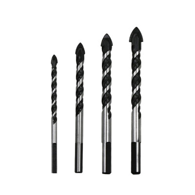 Bộ 5 Mũi Khoan cao cấp Hình Tam Giác Đa Năng Kích Thước 6 / 8 / 10 / 12mm khoan bê tông, sắt, nhôm, gỗ, gạch - miếng lót chuột