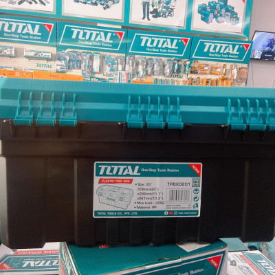 Thùng đựng đồ nghề khóa khóa nhựa 14", 17", 20" Total TPBX0142, TPBX0172, TPBX0202