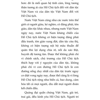 Hồ Chủ tịch - Hình ảnh của dân tộc, tinh hoa của thời đại (Xuất bản lần thứ hai) bản in 2025