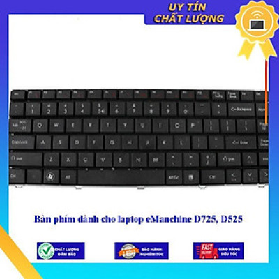 Bàn phím dùng cho laptop eManchine D725 D525 - Hàng Nhập Khẩu New Seal
