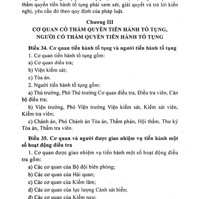 Bộ Luật Tố Tụng Hình Sự Của Nước Cộng Hoà Xã Hội Chủ Nghĩa Việt Nam (2016)