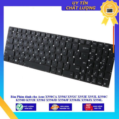 Bàn Phím dùng cho Asus X550CA X550J X552C X552E X552L K550C K550D K552E X550J X550JD X550JF X550JK X550JX X550L X550LA - Hàng Nhập Khẩu New Seal