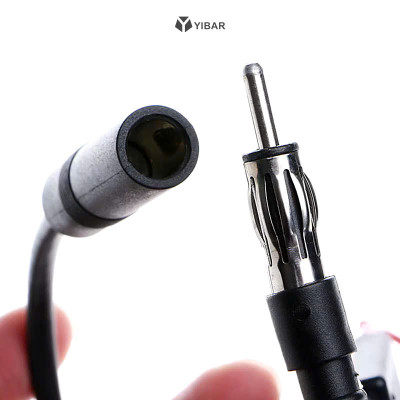 Bộ khuếch đại tín hiệu ăng-ten trên ô tô, tăng cường tín hiệu Radio FM, AM chống nhiễu chủ động, nguồn 12V, hàng nhập khẩu