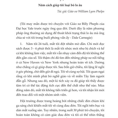 Sách - Quẳng Gánh Lo Đi & Vui Sống - Khổ Lớn, Tái Bản 2024 - Bìa Đỏ