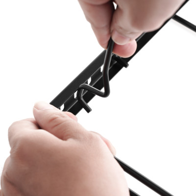 Kệ để nắp nồi, chảo,dụng cụ nhà bếp đa năng, có thể điều chỉnh độ dài. Phân phối bởi Cobi Home