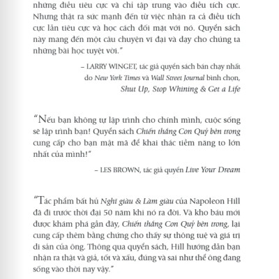 Chiến Thắng Con Quỷ Bên Trong - Bản Quyền