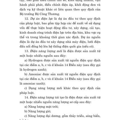 Luật Điện lực năm 2024