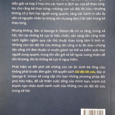 Sói Đội Lốt Cừu - Kẻ Hiếu Chiến Ngầm Và Các Thủ Thuật Thao Túng Tâm Lí (Tái Bản)