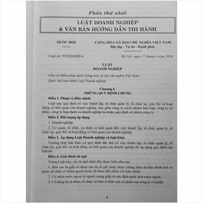Luật Doanh Nghiệp – Chính Sách, Giải Pháp Hỗ Trợ Doanh Nghiệp Phục Hồi Nhanh và Phát Triển Bền Vững Đến Năm 2025 (V2340D)