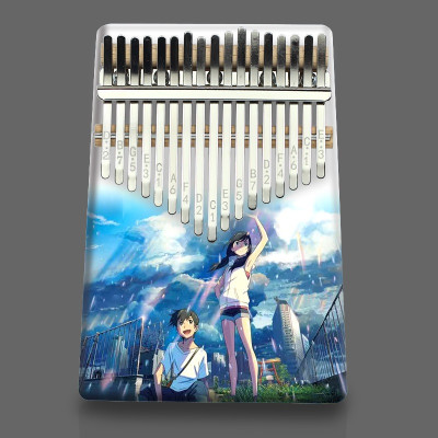 Đàn Kalimba 17 Phím - Đàn Kalimba Thumbs Piano Sử Dụng Ngón Tay | Tặng kèm búa chỉnh, khăn lau, dán nốt phím