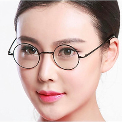 Gọng Kính Nam Nữ Mắt Tròn Nhỏ Thời Trang