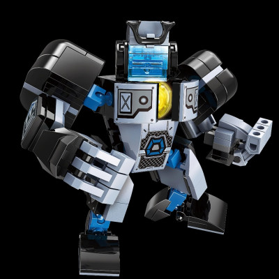 41231 - QMAN Bộ xếp hình robot cho bé - giao lẻ ngẫu nhiên