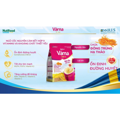 Ngũ cốc dinh dưỡng Värna Diabetes túi 500g