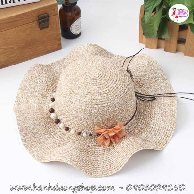 Mũ chống nắng đi biển mùa hè cho mẹ và bé HQC4125