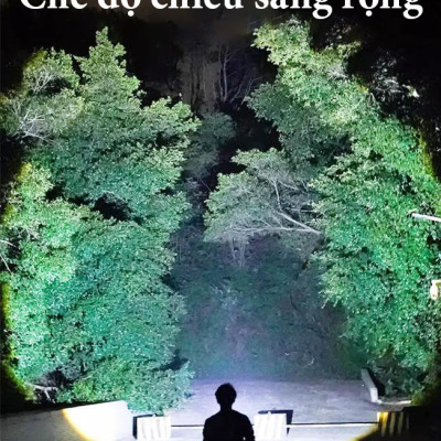 Đèn Pin Siêu Sáng LS-S56 Cầm Tay 4 Chế Độ Sáng Sạc Sạc Nhanh Type C Chiếu Sáng Khoảng Cách Lên Đến 2000m Tích Hợp Đèn COB Tích Hợp Làm Pin Dự Phòng