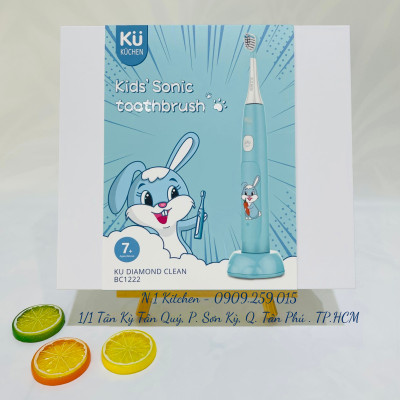 Bàn chải đánh răng Sóng âm KUCHEN -DIAMOND CLEAN BC1222 - Hàng chính hãng