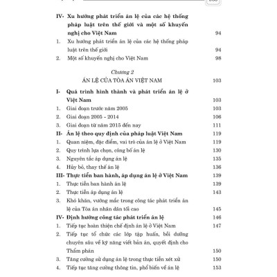 Án lệ Việt Nam - bản in 2025
