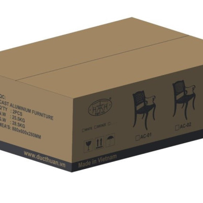 Ghế Nhôm Đúc AC-02-Br