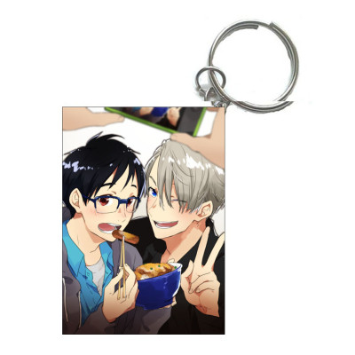 Móc khóa Yuri!!! On Ice COMBO 3 móc ảnh khác nhau ( mẫu giao ngẫu nhiên )