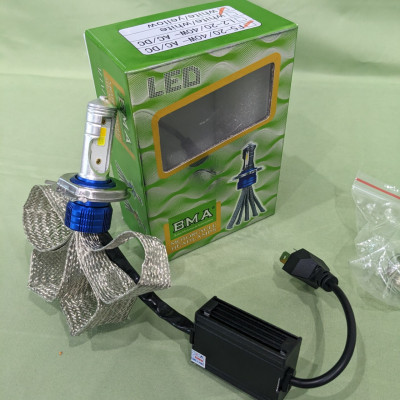 BMA F5: Đèn Pha ÔTô XeMáy Siêu Sáng với Ánh Sáng Cos Vàng và Pha Trắng - Chất Lượng Tốt từ QN LEDLIGHT