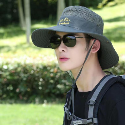 Mũ Nón Vành Che Nắng Chống Tia UV Travellers Có Dây Đeo Tiện Dụng Khi Đi Câu Cá Leo Núi