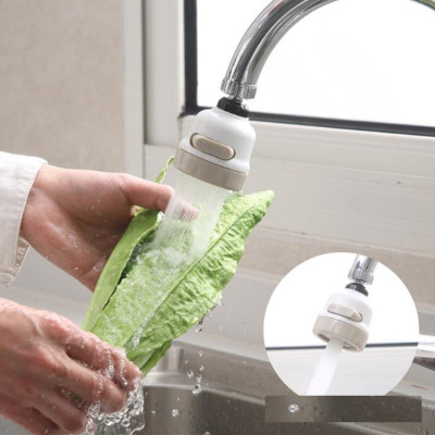 Đầu Vòi Xoay 360 Độ Có 2 Chế Độ Bật Nước Tiện Lợi