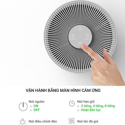 Máy Lọc Không Khí Lock&Lock ENP126WHT (23W) - Hàng Chính Hãng