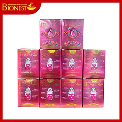 Bộ 10 lọ Yến sào Bionest Mum cao cấp cho mẹ bầu