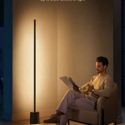 Đèn LED góc tường Govee RGBICWW Floor Lamp Pro H6079 | Cảm biến âm thanh kết hợp tiếng ồn trắng