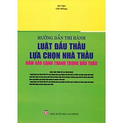 Luật Đấu Thầu Và Công Tác Chấn Chỉnh Hoạt Động Đấu Thầu