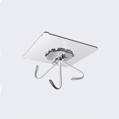 SET Móc Treo Trong Suốt Đa Năng Bằng Nhựa Nhỏ Gọn, Móc Dán Tường Siêu Chắc, Móc Treo Đồ Dùng Gia Đình. Taky Home 2213set