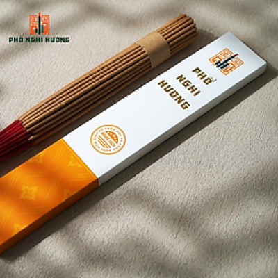 Nhang sạch Phổ Nghi Hương - Hương Thảo An Nhiên 32cm từ 100% thảo mộc tự nhiên, mùi thơm của gỗ thoảng hương tươi mát