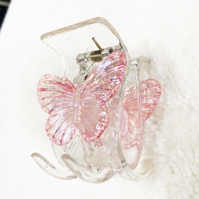 Kẹp tóc con bướm - kẹp tóc càng cua 5 răng - kẹp tóc trong suốt - kẹp gấp 5 răng mẫu mới