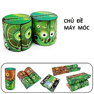 Đồ Chơi Trí Tuệ Khối Rubik Biến Hình Biến Thể Phát Triển Trí Não Cho Bé Rèn Luyện Trí Nhớ Có Nam Châm Đồ Chơi Khối Lập Phương Ma Thuật Thần Kỳ Magic Cube Rubik 3D Gia Đình