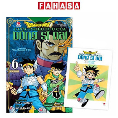 Sách - Dragon Quest - Cuộc Phiêu Lưu Của Dũng Sĩ Dai - Tập 6 - Kị Sĩ Rồng I - Tặng Kèm Postcard