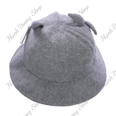 Nón bucket con trâu dành cho bé gái từ 2 - 5 tuổi, kiểu dáng con trâu độc đáo, ngộ nghĩnh - Hạnh Dương