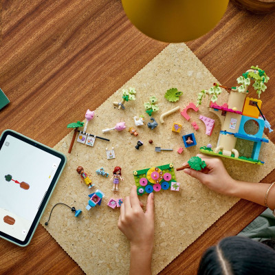 Đồ Chơi Lắp Ráp Nhà Cây Và Bữa Tiệc Sinh Nhật Mèo Con LEGO FRIENDS 42666 (321 chi tiết)